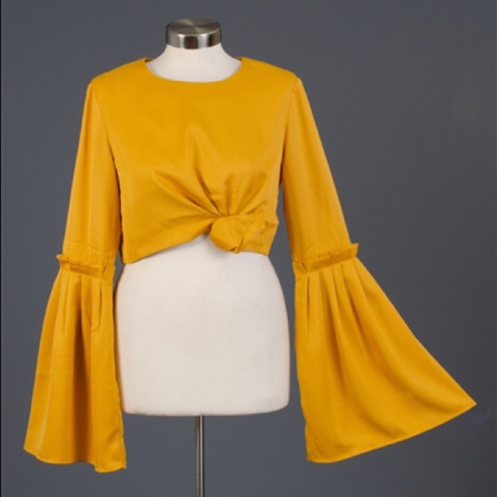 Long Sleeve Crop Top
